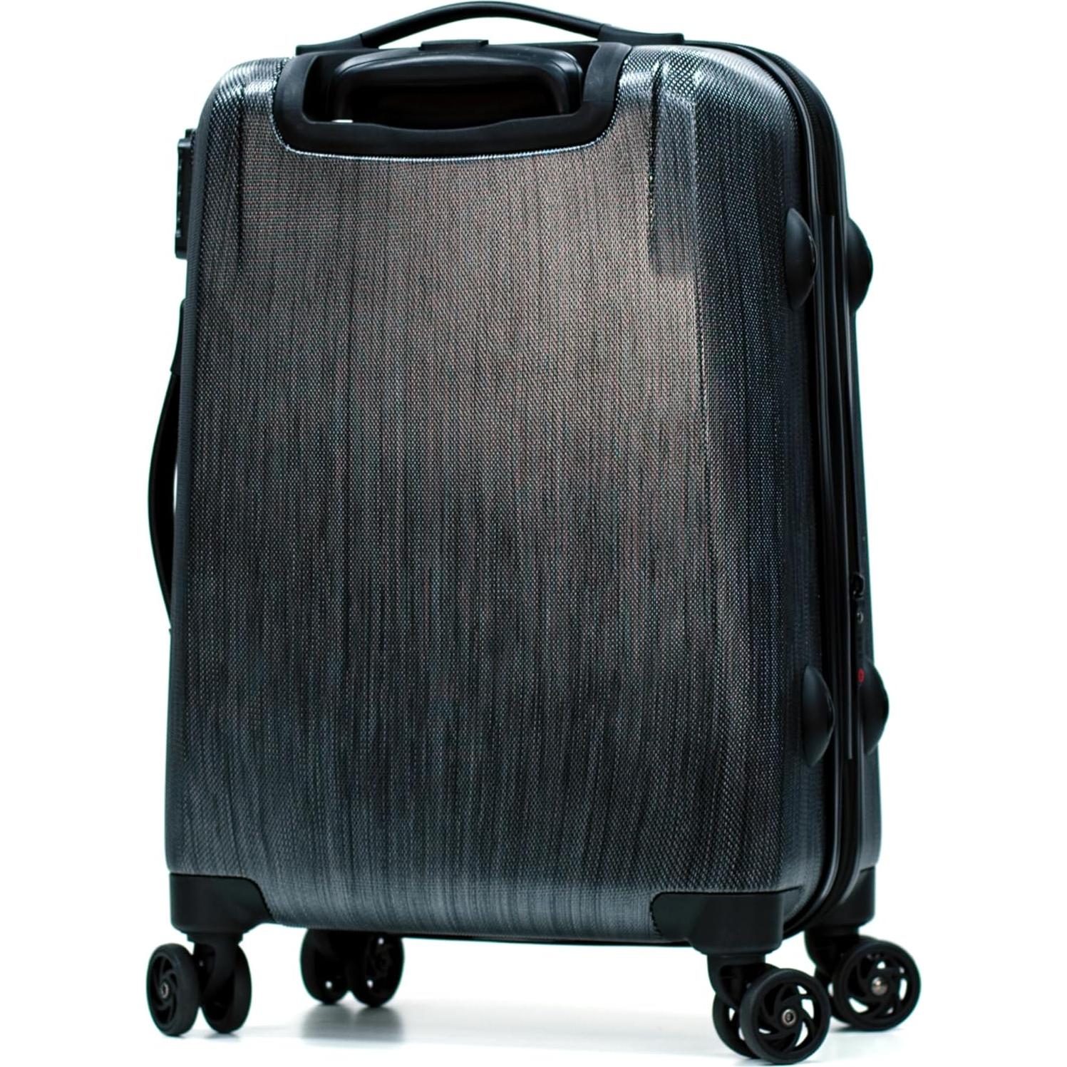 Maleta Expandible Dura Olympia Aerolite 21" Gris con Cerradura TSA