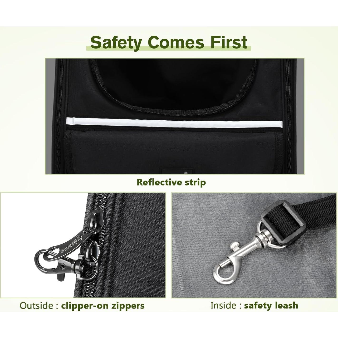 Transportadora Mochila Pecute para Gatos y Perros Pequeños