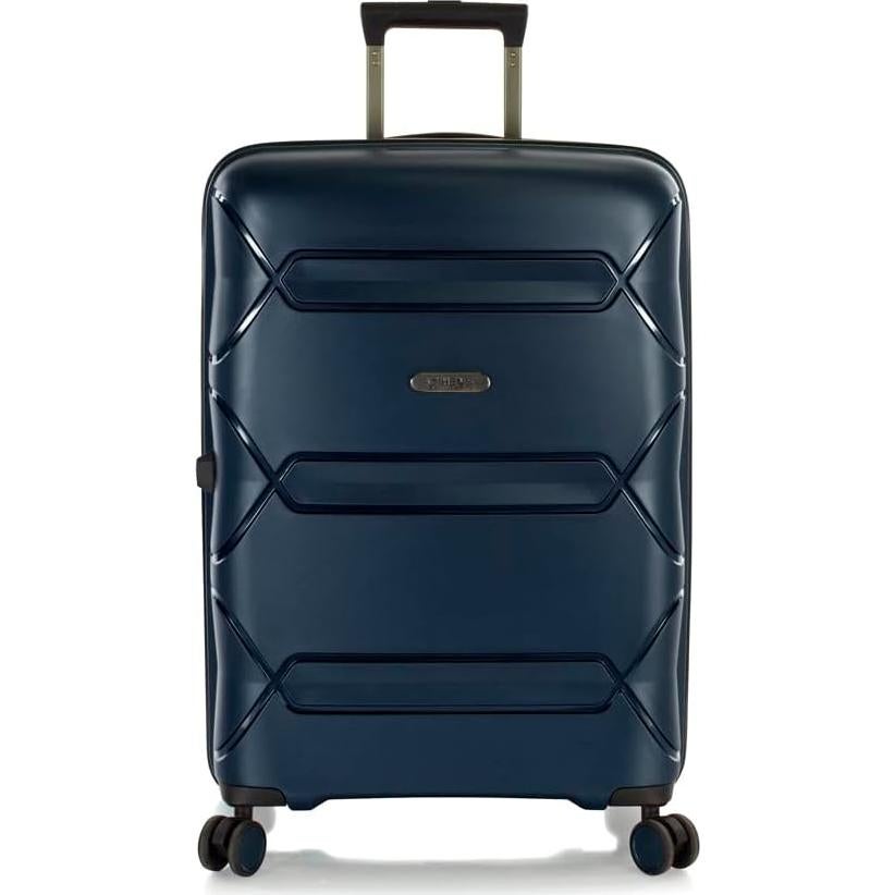 Maleta Heys Milos 66 cm Azul Marino Duraflex TSA Expandible