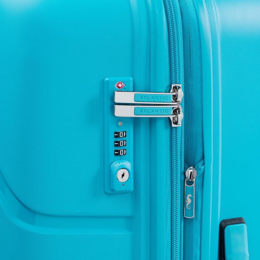 Maleta Expandible Mediana a Grande Atlantic 116L Teal Surf
