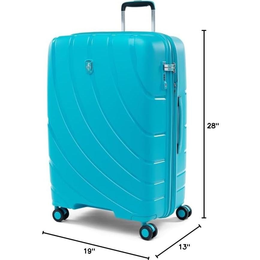 Maleta Expandible Mediana a Grande Atlantic 116L Teal Surf
