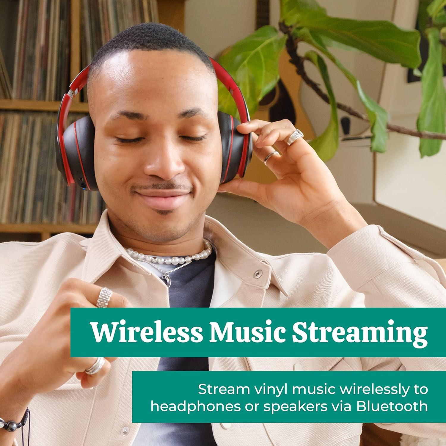 Reproductor de Vinilo Inalámbrico Electrohome RR36 2 Velocidades