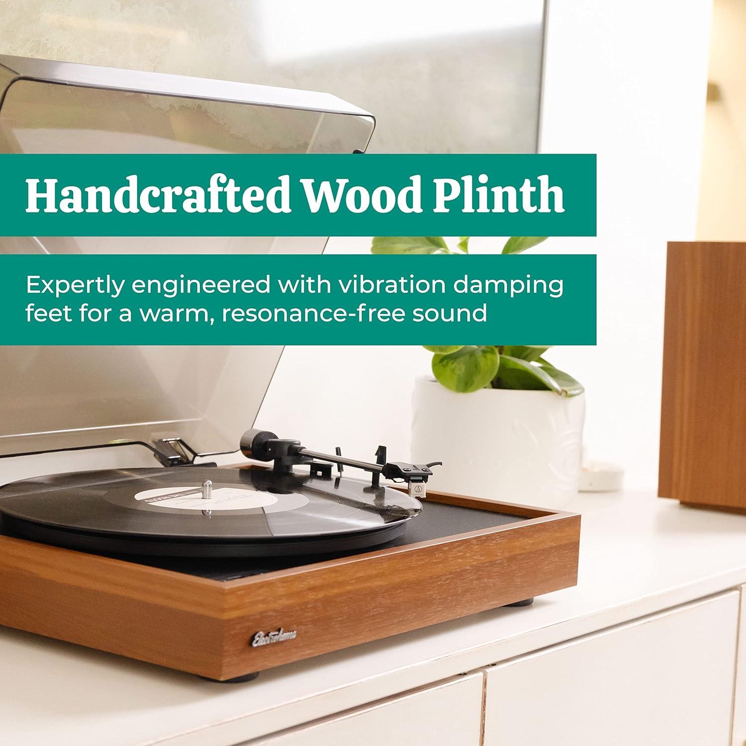 Reproductor de Vinilo Inalámbrico Electrohome RR36 2 Velocidades