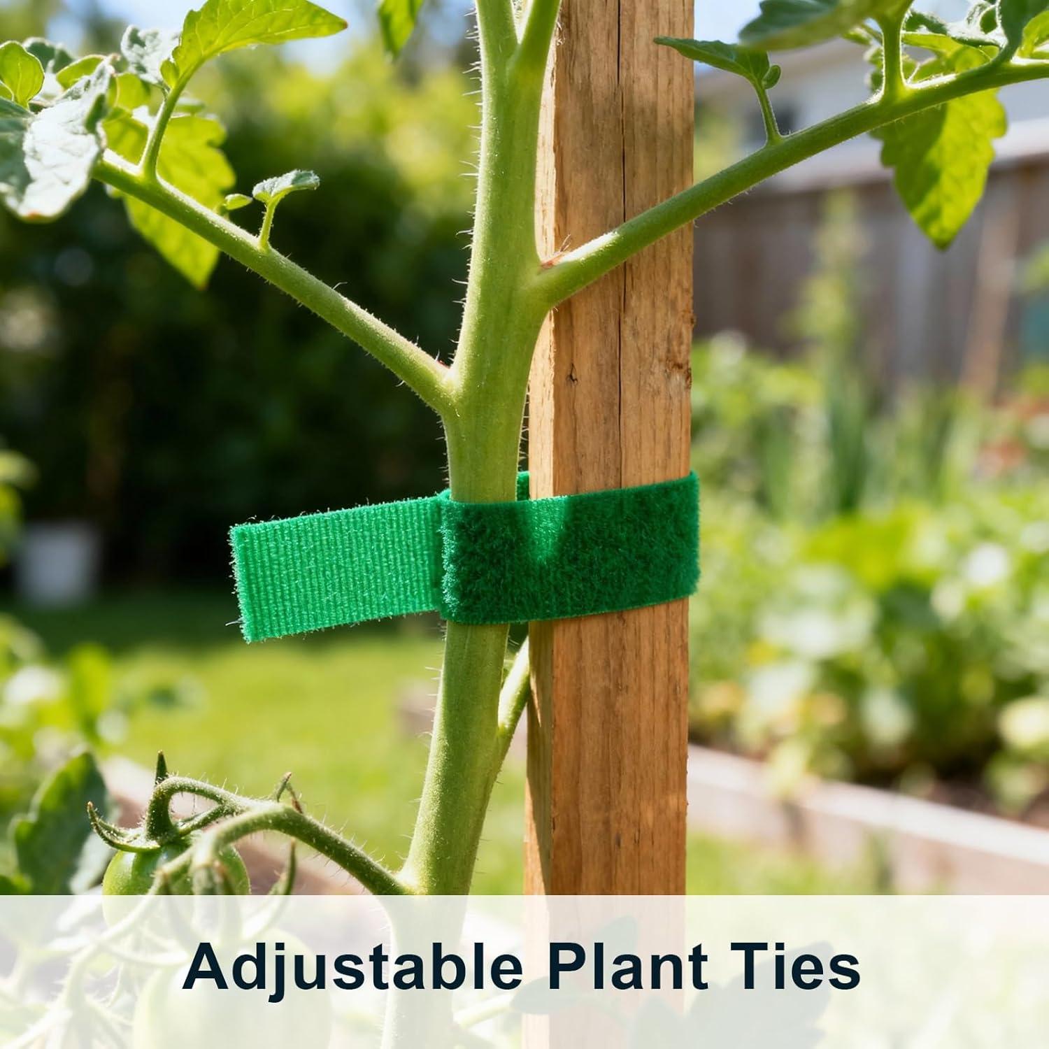 Correas de Cable Reutilizables MAIWEIS 80 Piezas 15 cm y 4 Rollos 500 cm