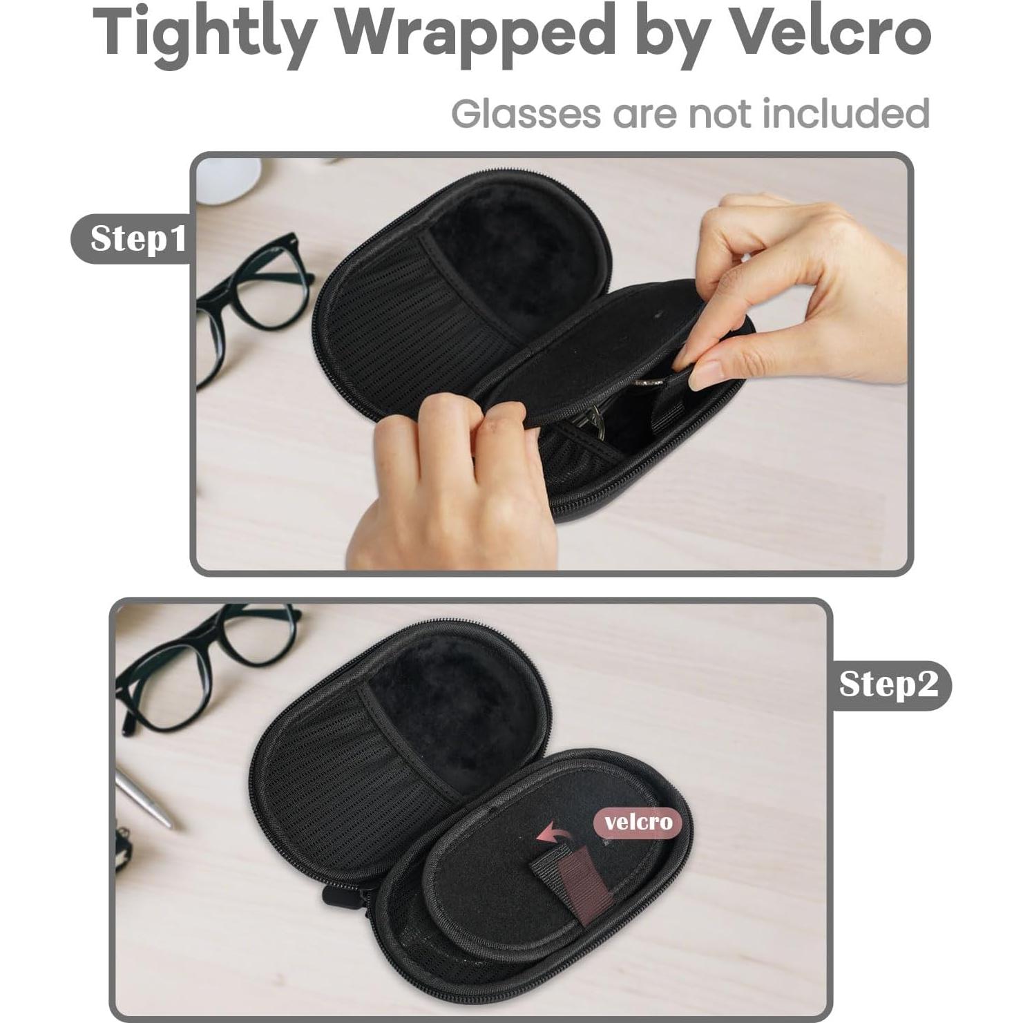 Estuche 2 en 1 para Gafas y Lentes de Contacto RAWILL