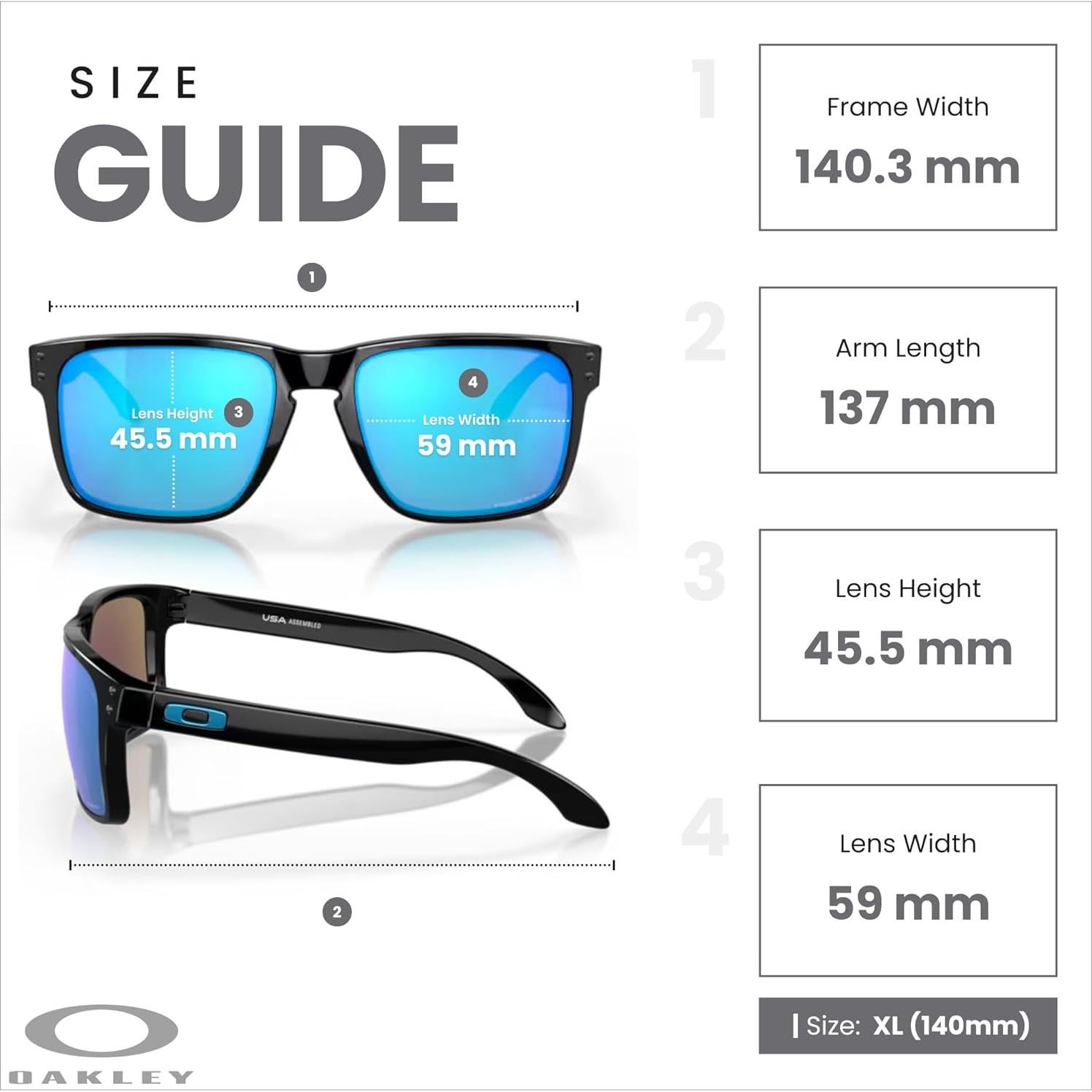 Gafas de sol Oakley Holbrook XL para hombres + Kit cuidado