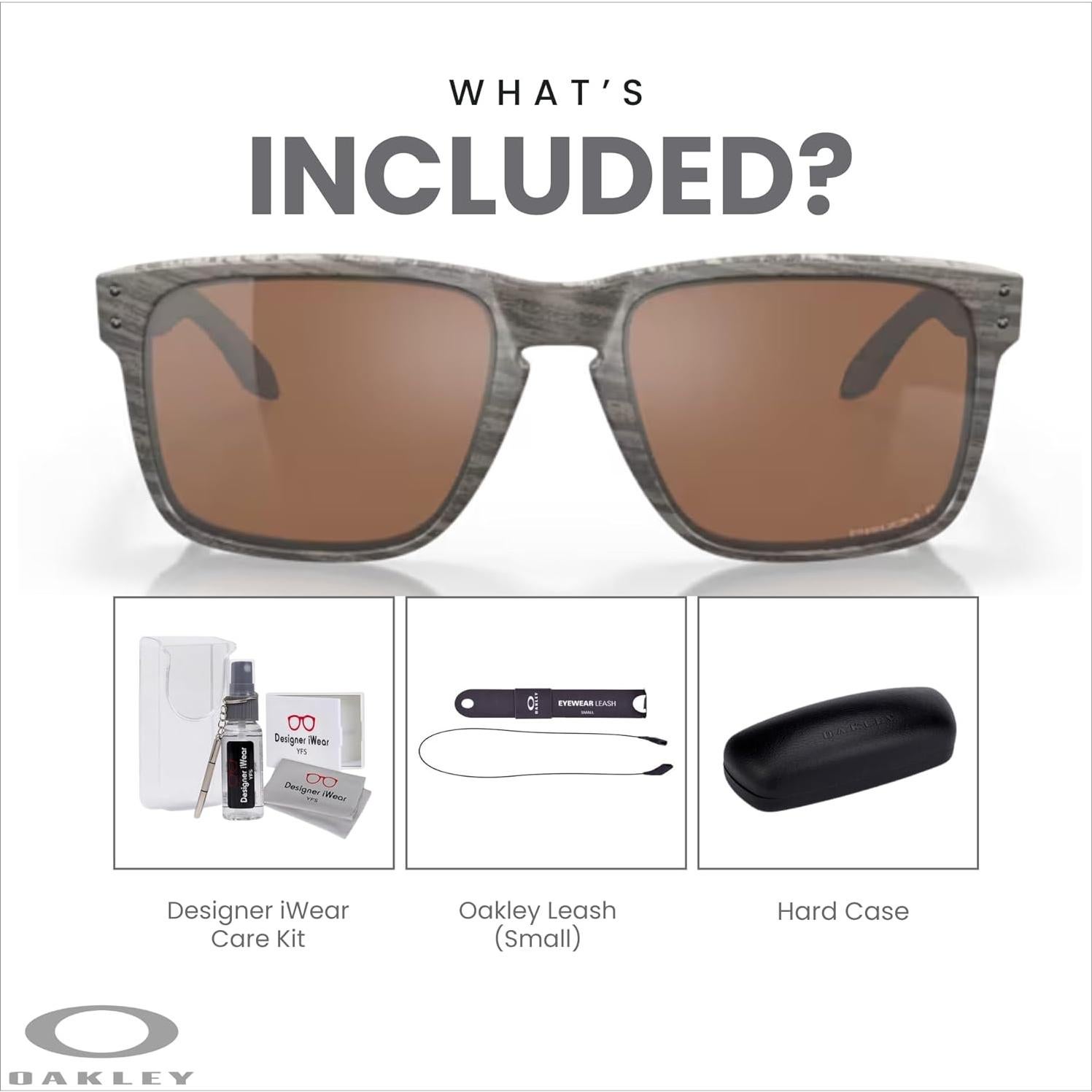 Gafas de sol Oakley Holbrook XL para hombres + correa + kit