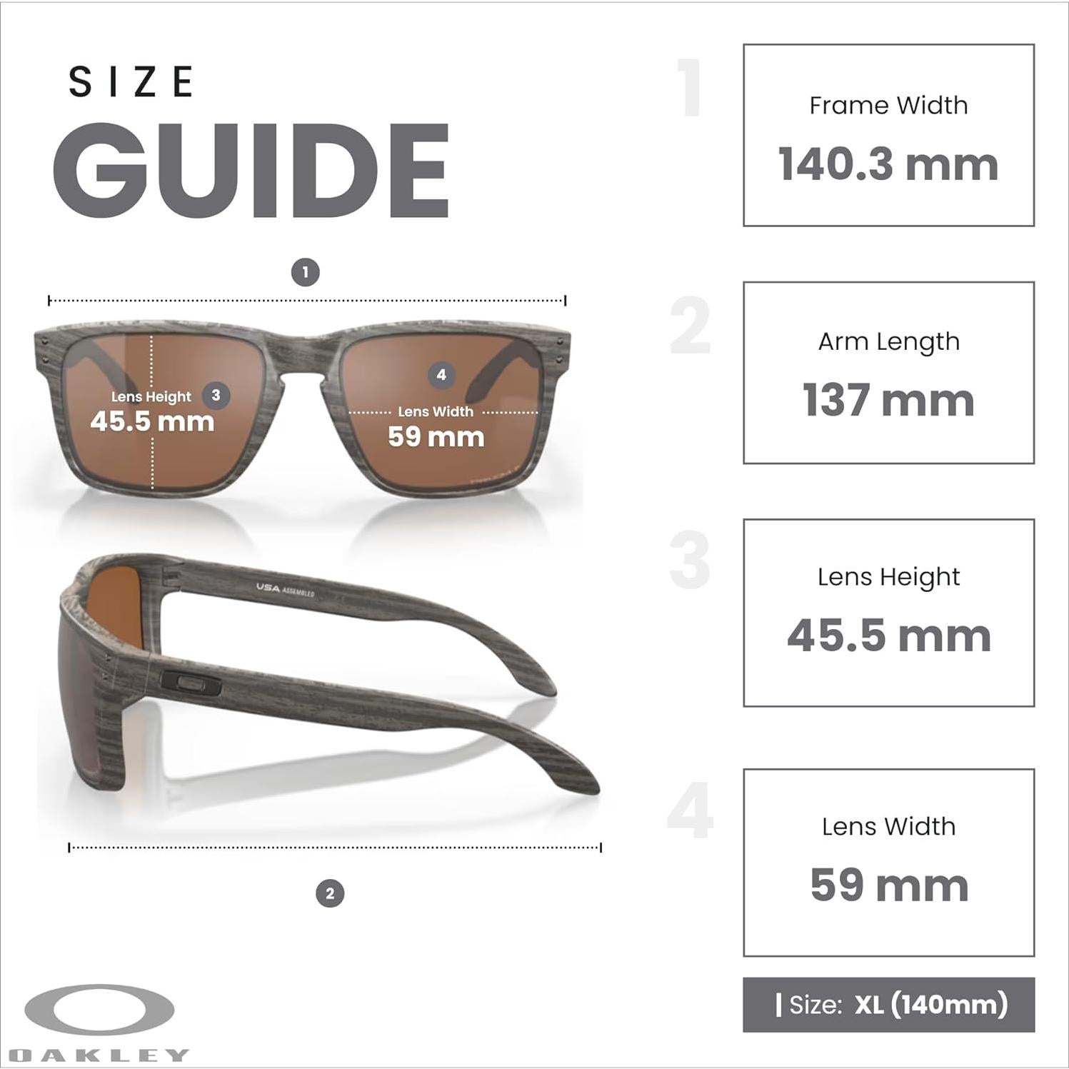 Gafas de sol Oakley Holbrook XL para hombres + correa + kit