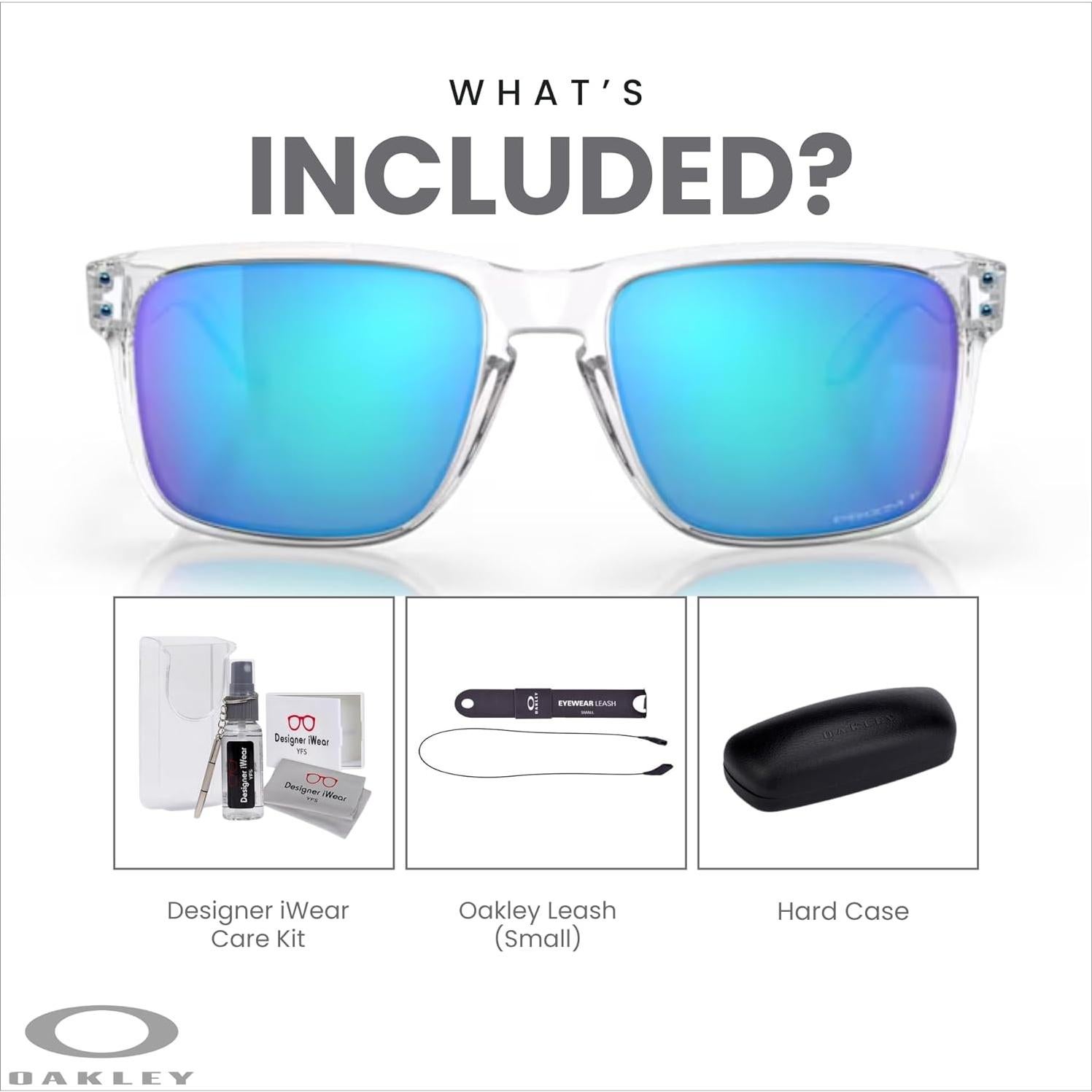 Gafas de sol Oakley Holbrook XL para hombres + Kit de cuidado