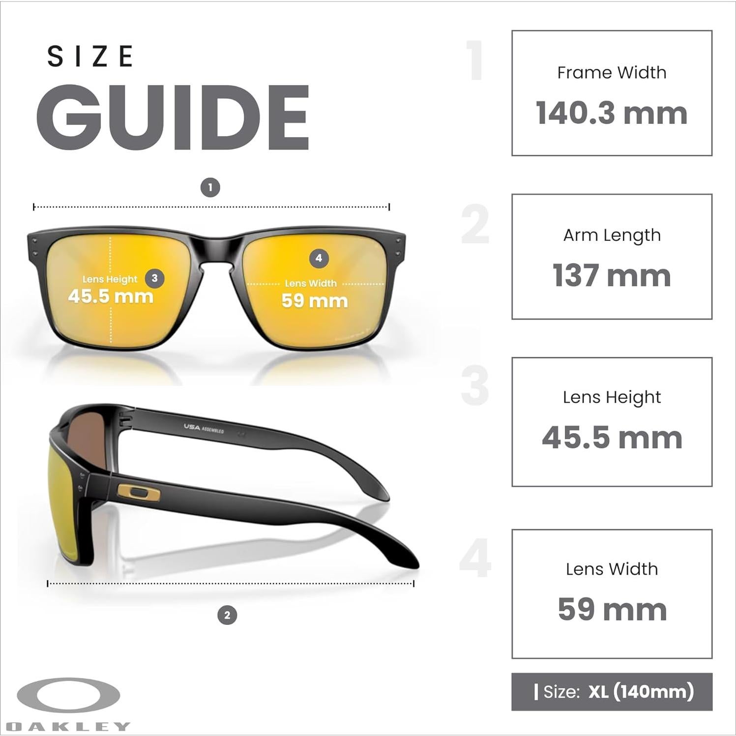 Gafas de sol Oakley Holbrook XL para hombres + Correa + Kit