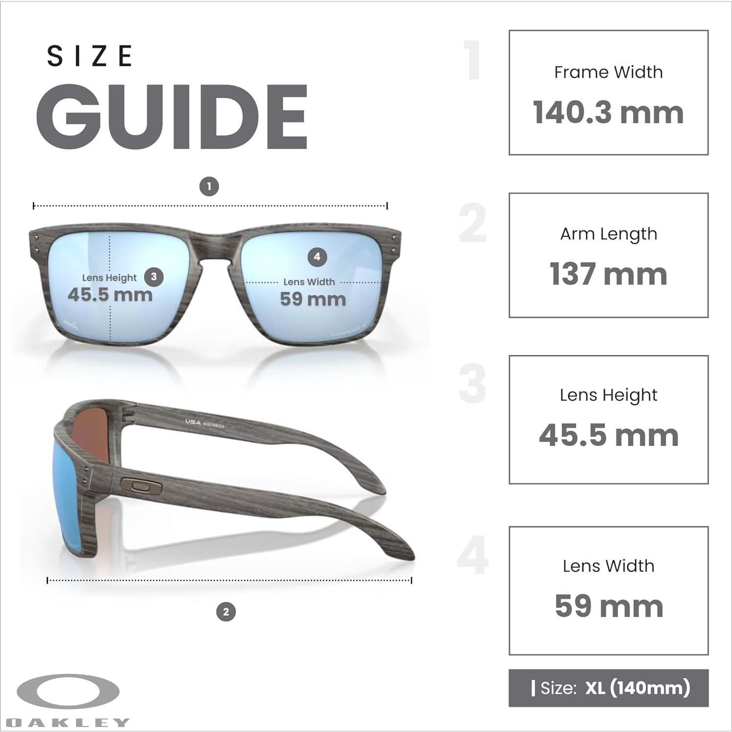 Gafas de sol Oakley Holbrook XL para hombres + Kit de cuidado