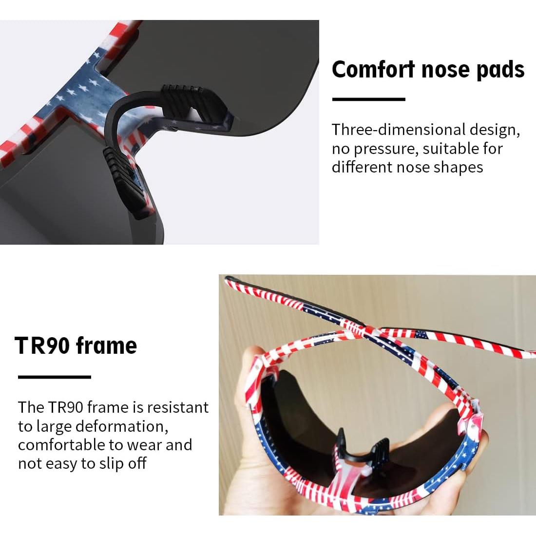 Gafas de sol deportivas Nobleboy UV400 para ciclismo