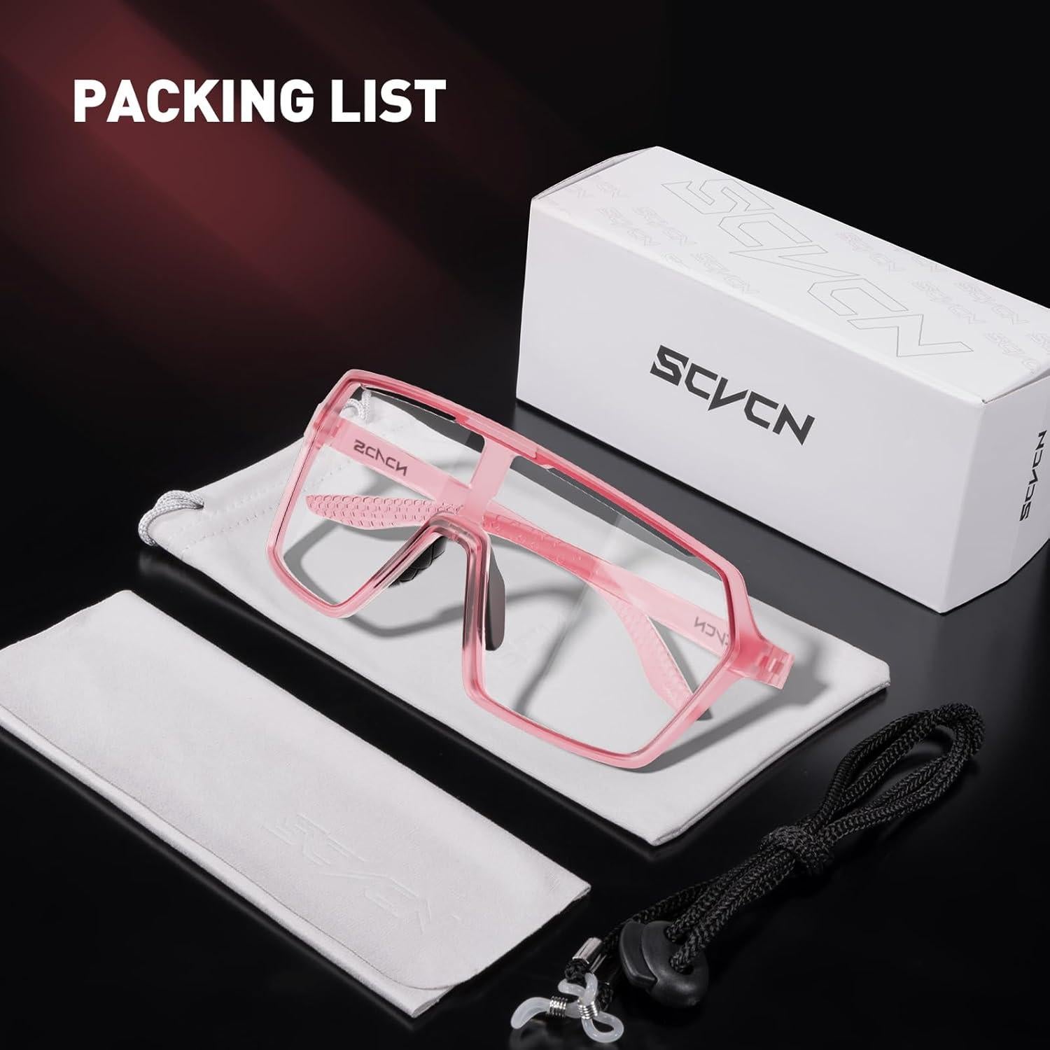 Gafas de Ciclismo SCVCN Fotoquímicas UV400 Ajustables