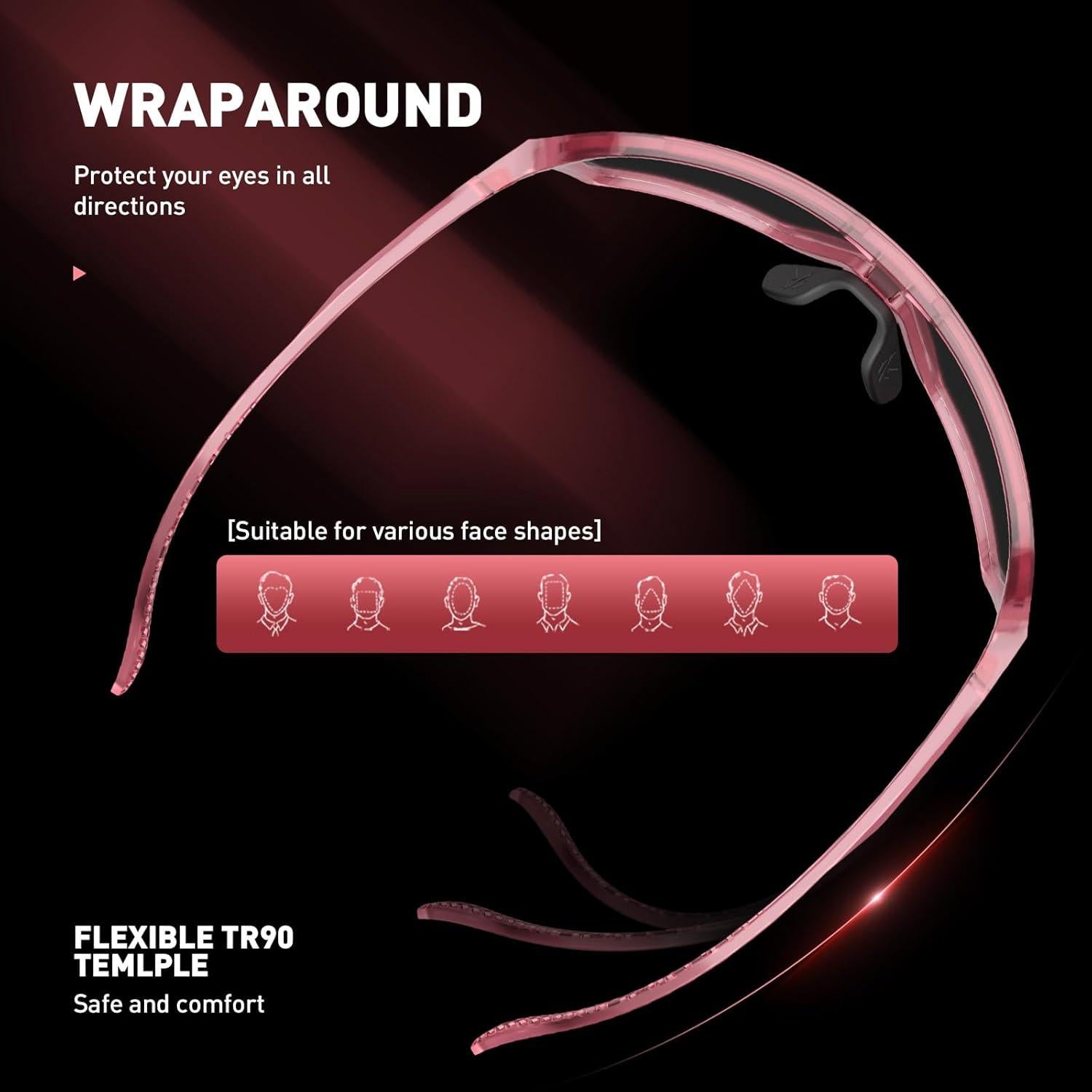 Gafas de Ciclismo SCVCN Fotoquímicas UV400 Ajustables