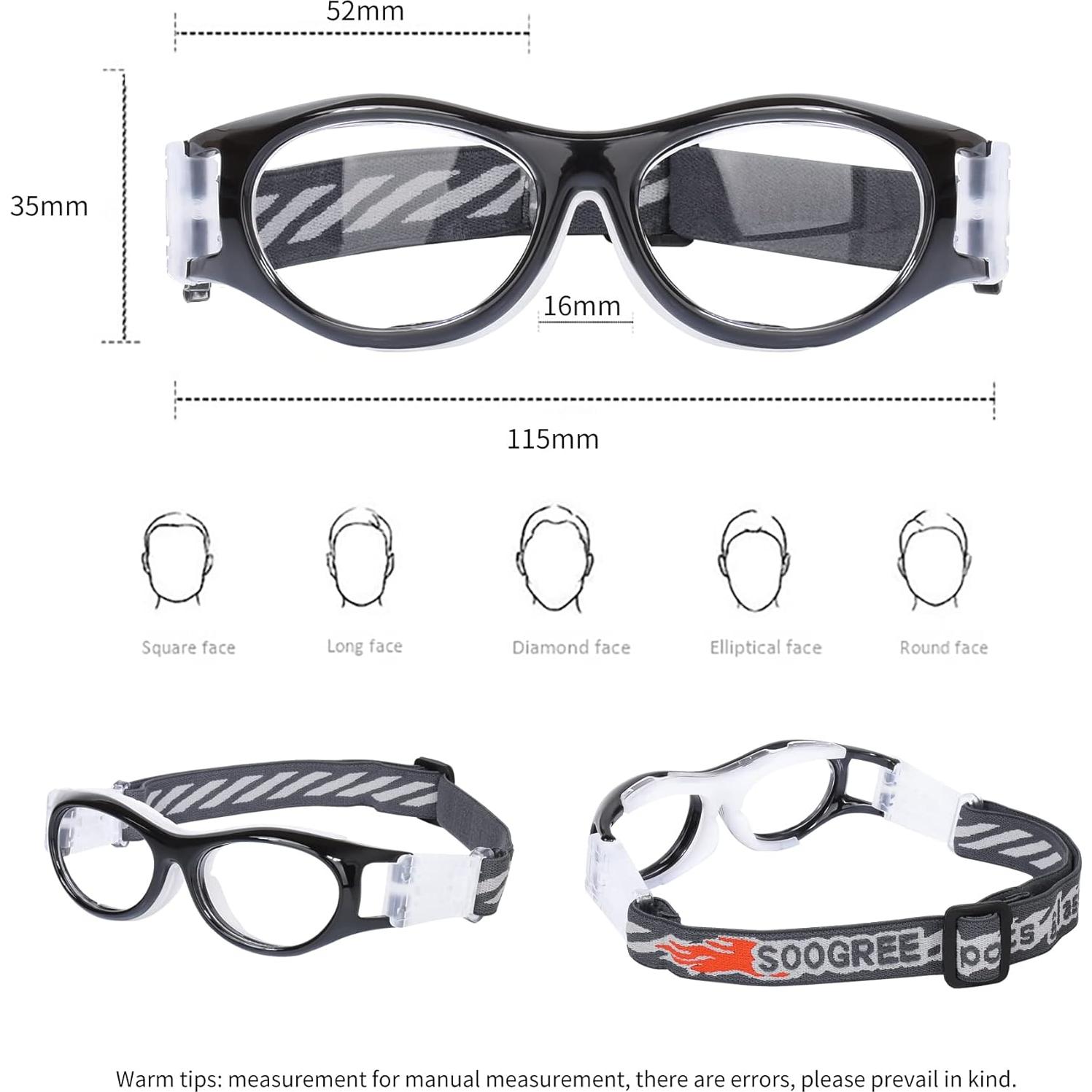 Gafas Deportivas SooGree para Niños - Antichoque y Ajustables