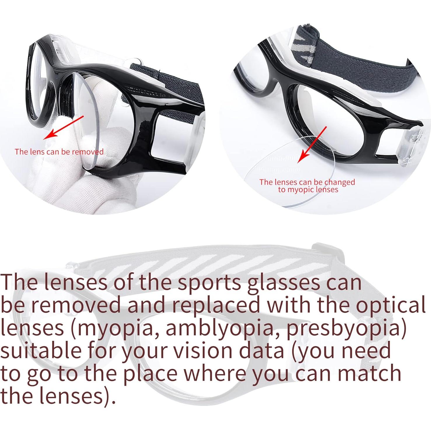 Gafas Deportivas SooGree para Niños - Antichoque y Ajustables