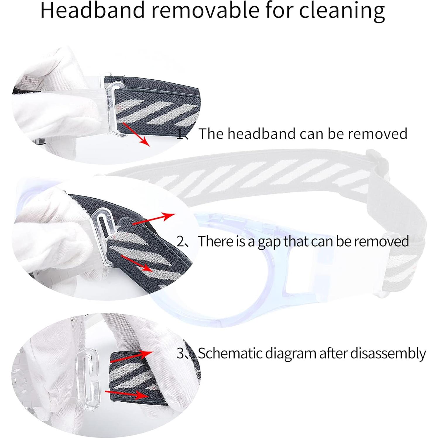 Gafas Deportivas SooGree para Niños - Antichoque Azul