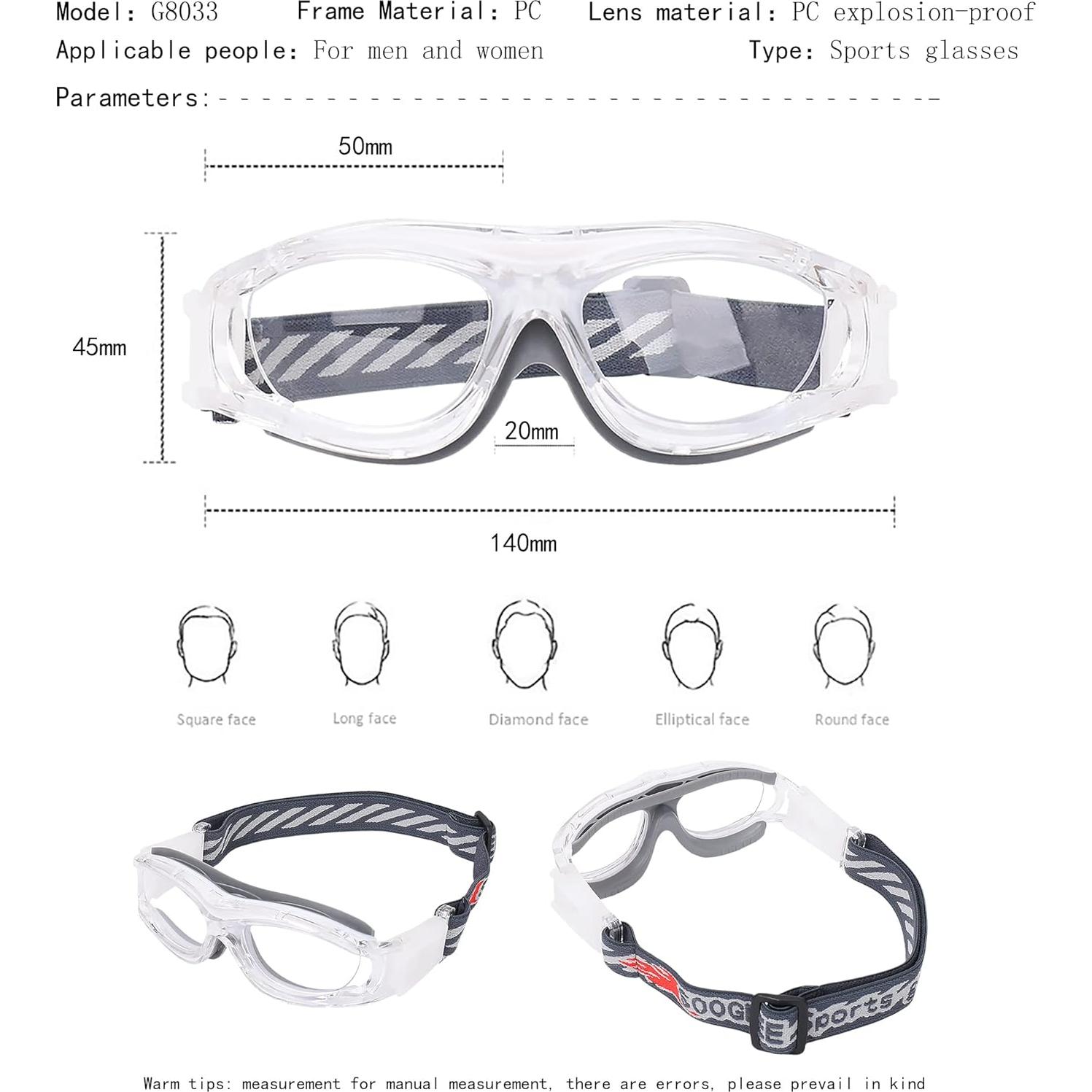 Gafas Deportivas SooGree para Niños - Antichoque y Ajustables