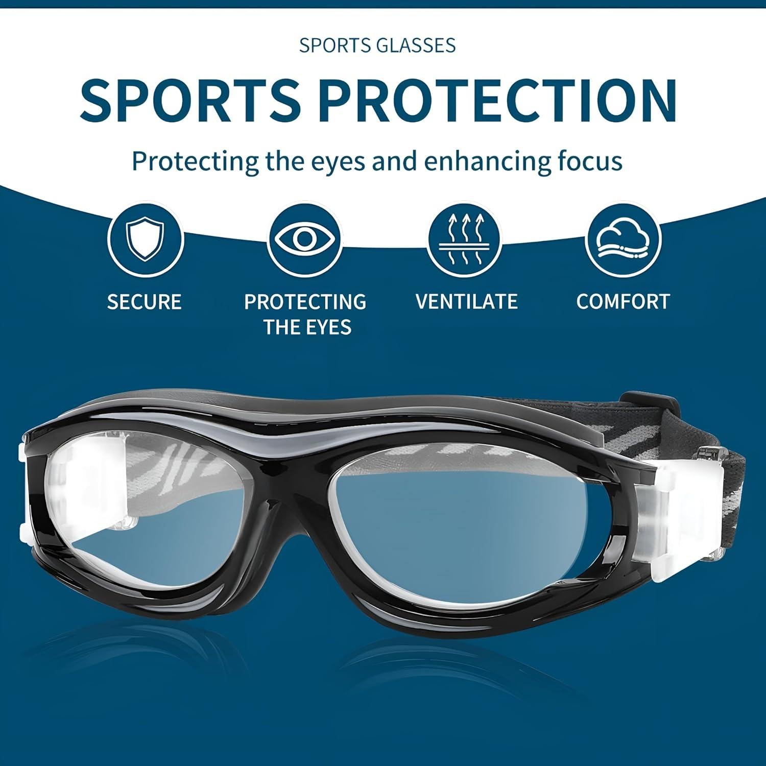 Gafas Deportivas SooGree para Niños - Antichoque y Ajustables