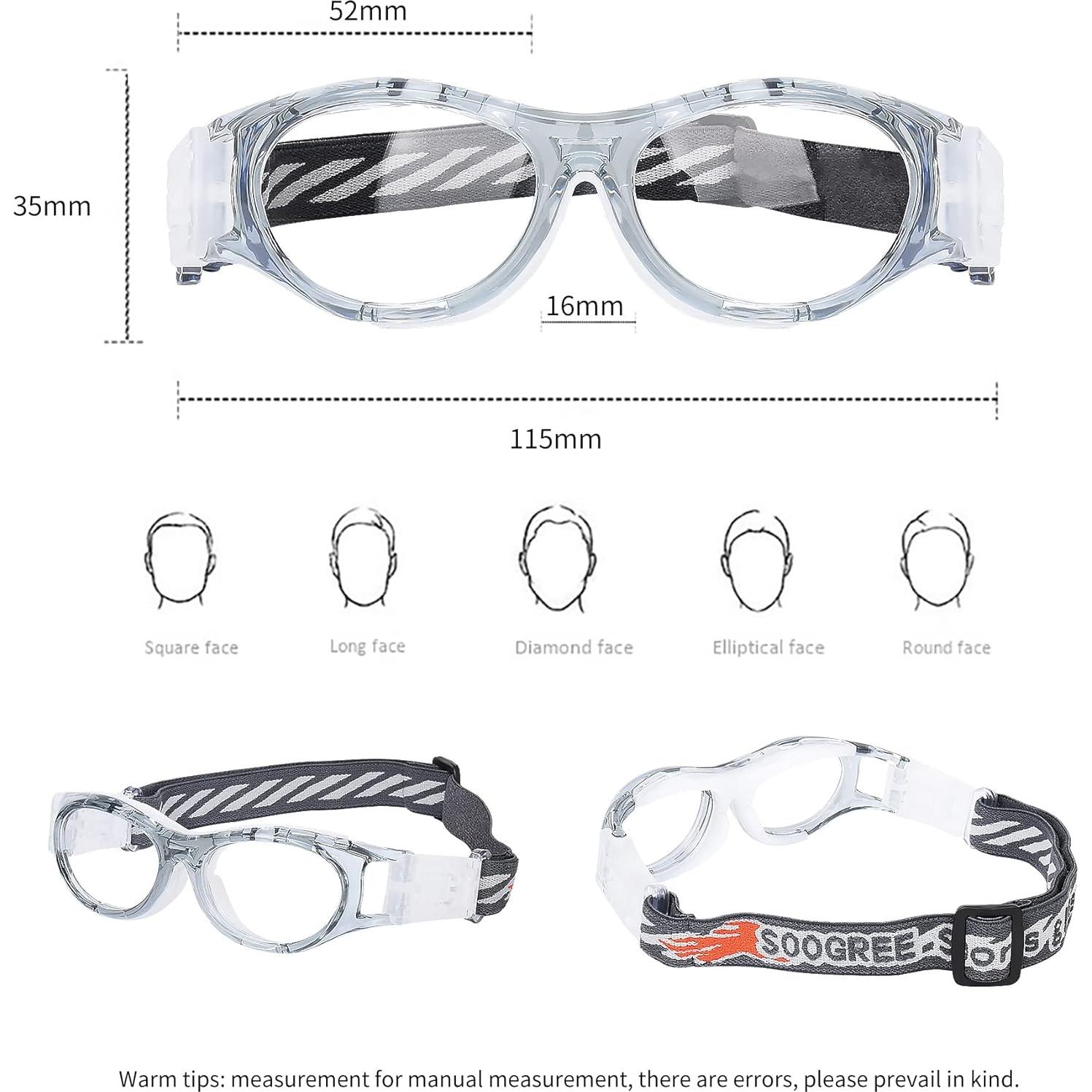 Gafas Deportivas SooGree para Niños - Antichoque y Ajustables