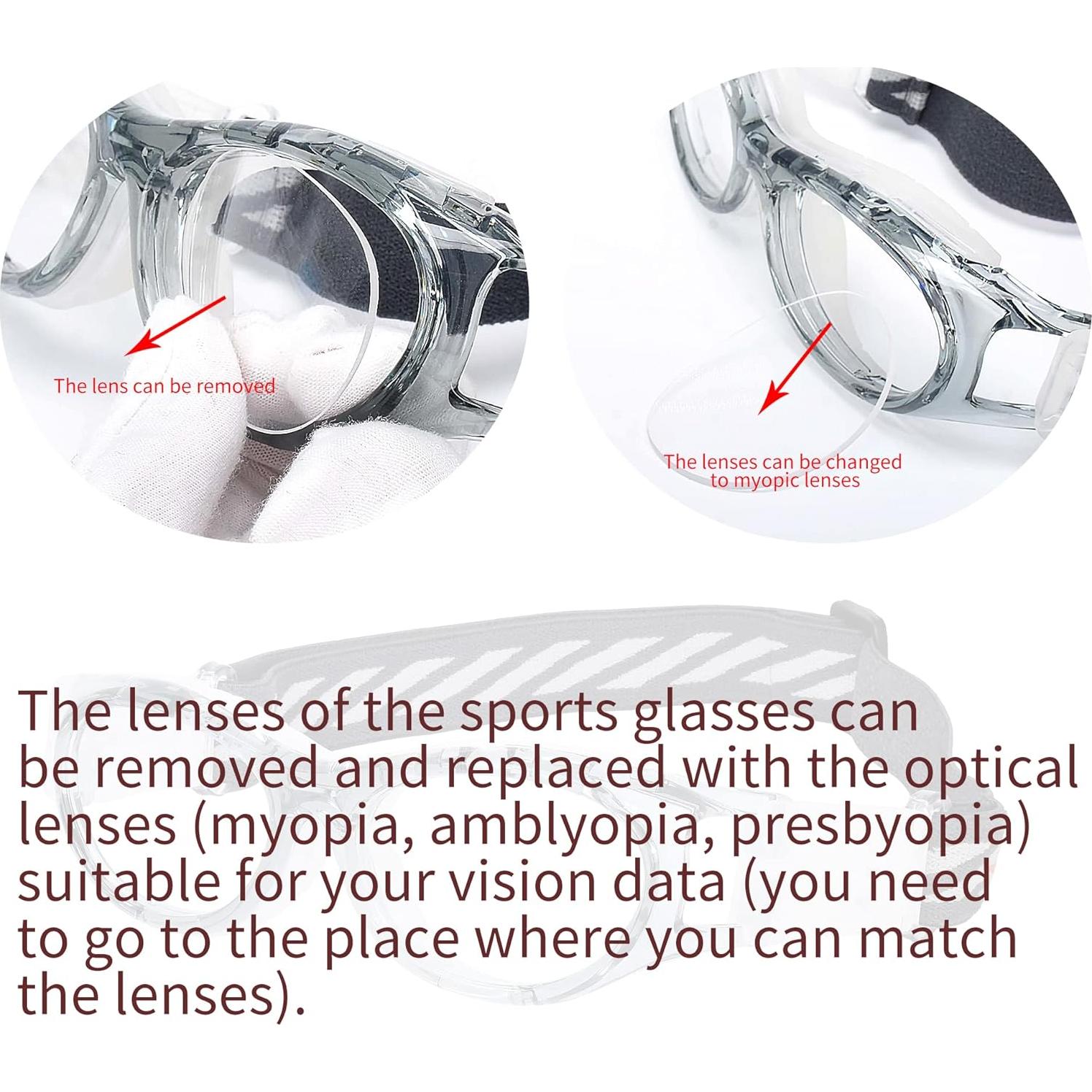 Gafas Deportivas SooGree para Niños - Antichoque y Ajustables