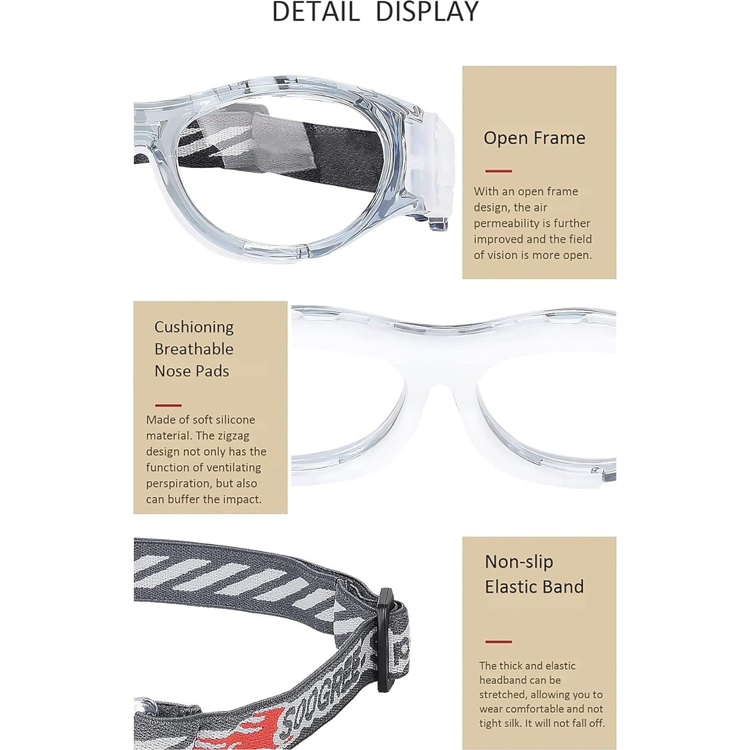 Gafas Deportivas SooGree para Niños - Antichoque y Ajustables