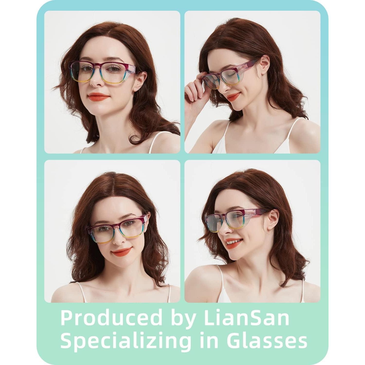 Gafas de Seguridad LianSan Antivaho para Lentes Graduadas