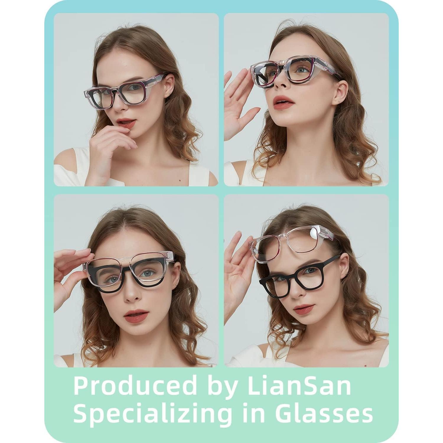 Gafas de Seguridad LianSan Antivaho sobre Lentes Graduadas