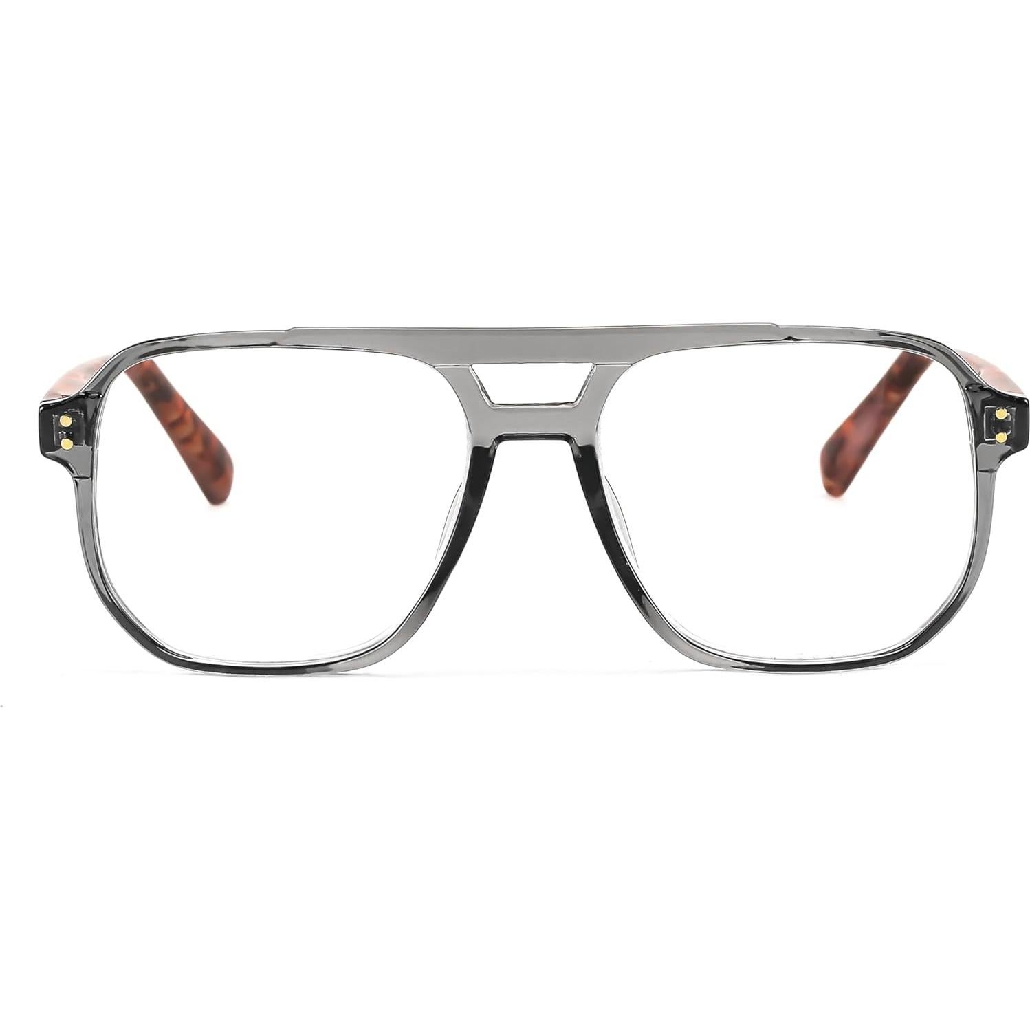 Gafas de Lectura FEISEDY Aviador 1.5x Filtro Luz Azul