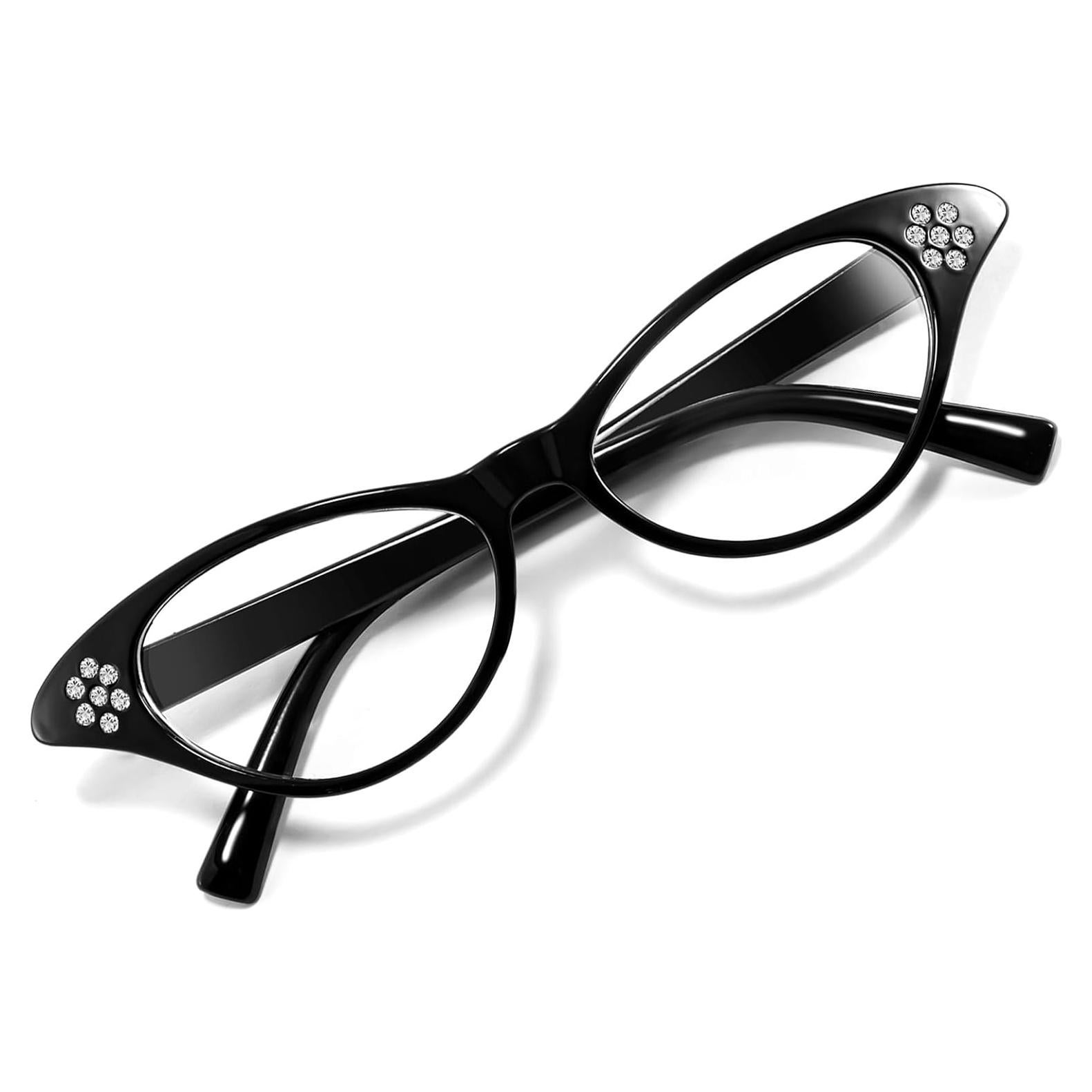 Gafas de Sol Cateye FEISEDY con Rhinestones para Mujeres