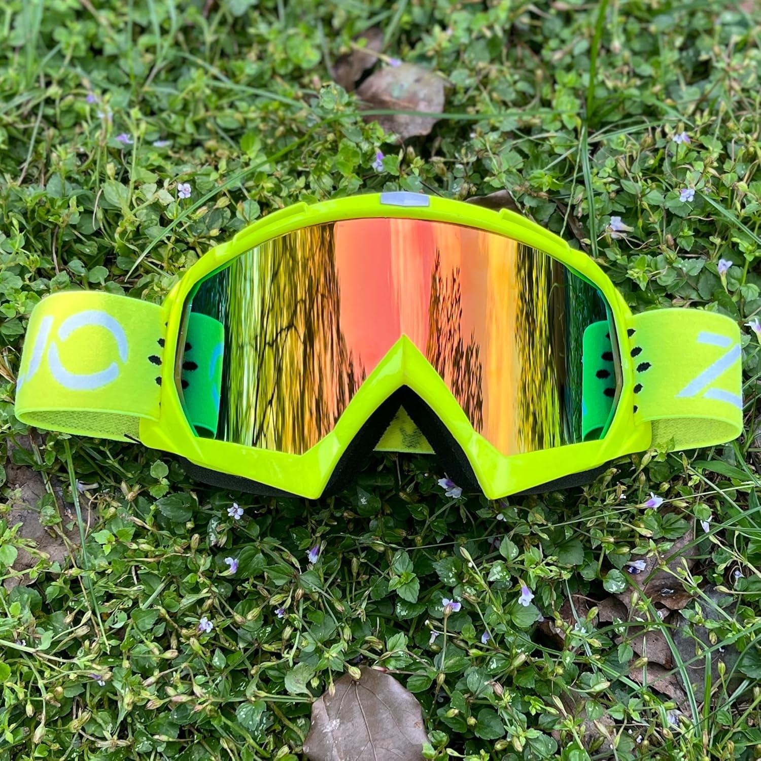 Gafas de Moto ZJNUO 833 - Anti UV, A Prueba de Viento y Polvo