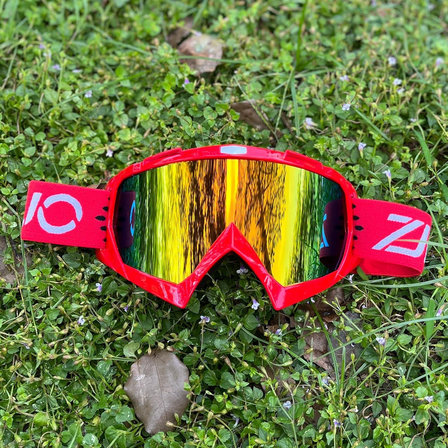 Gafas de Motocross ZJNUO 833 - Anti UV, a Prueba de Viento