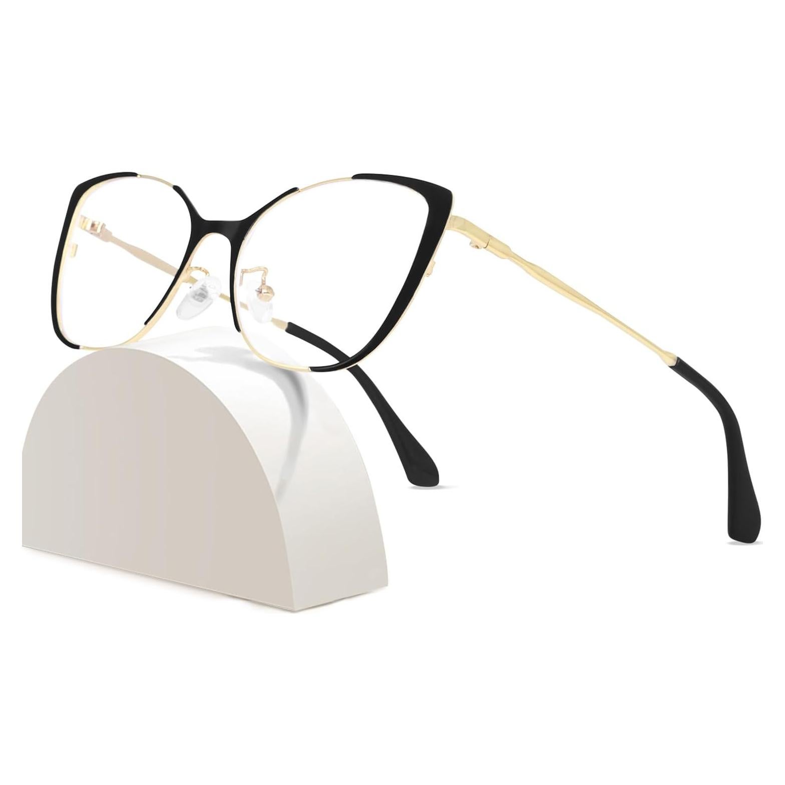 Gafas de Luz Azul ROWCHIC Mujeres Gato Ojo Anti Fatiga Ocular