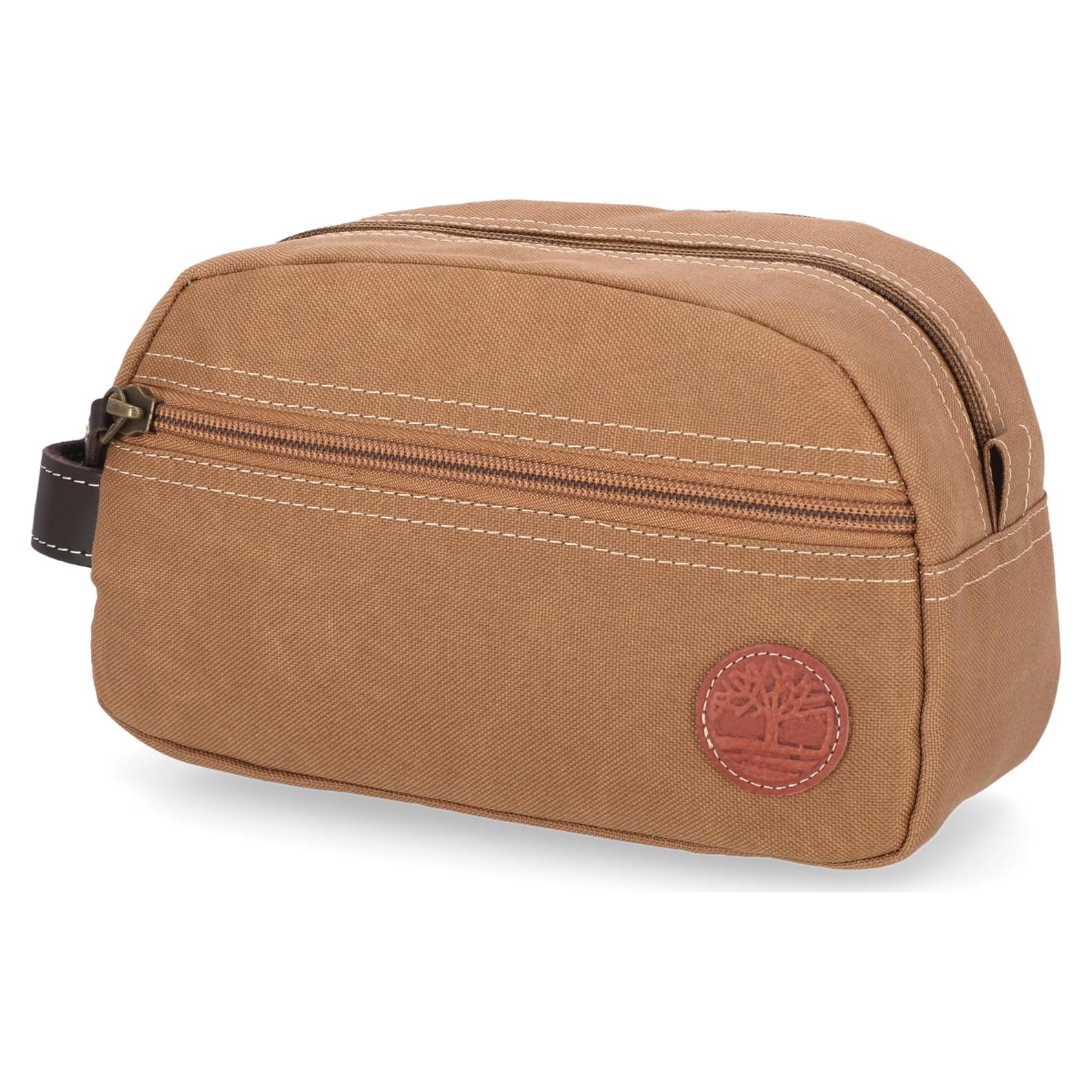 Bolsa de Aseo para Hombre Timberland Kit de Viaje Lona 24.13x10.16x13.97cm