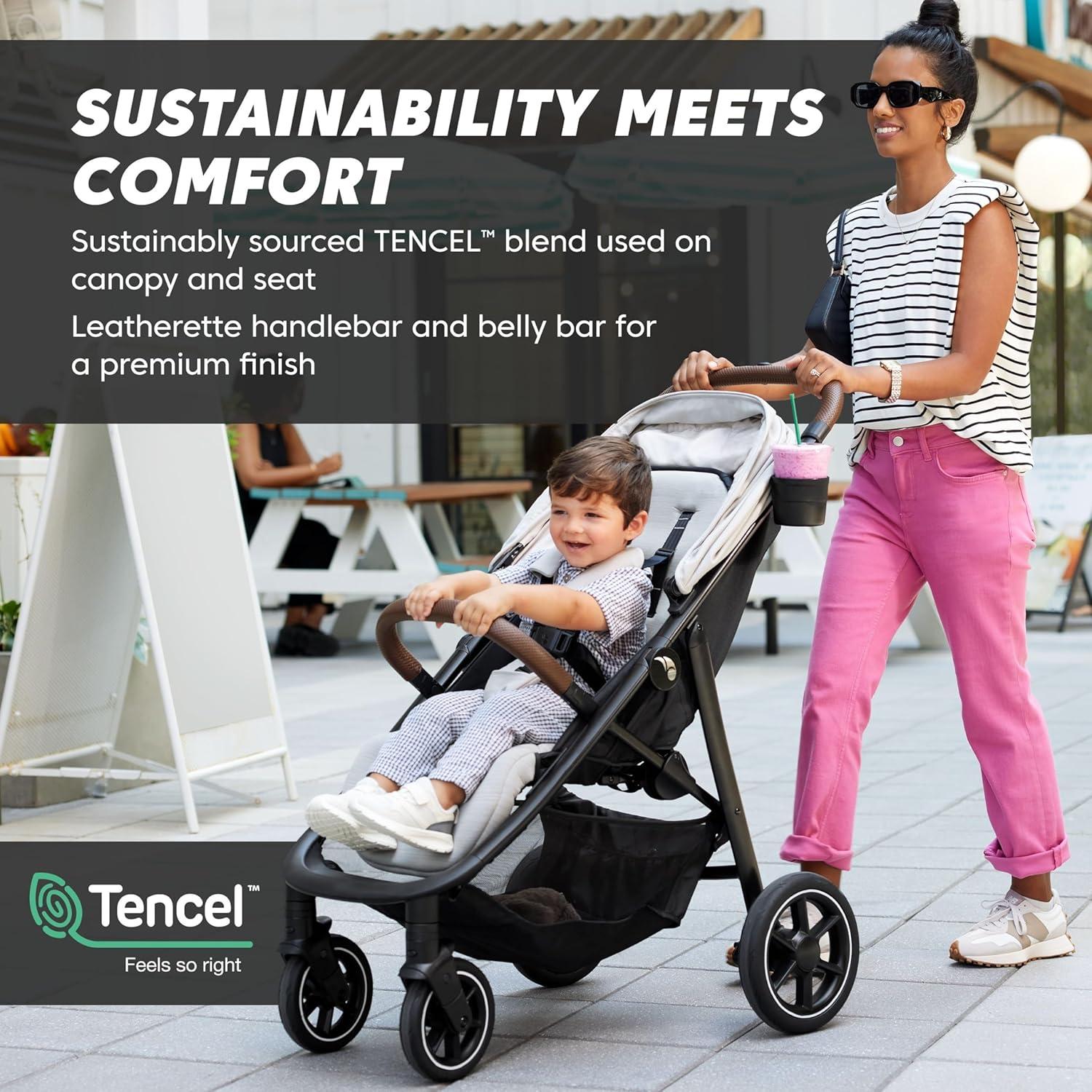 Cochecito Ligero Baby Jogger City Mini Air Marfil