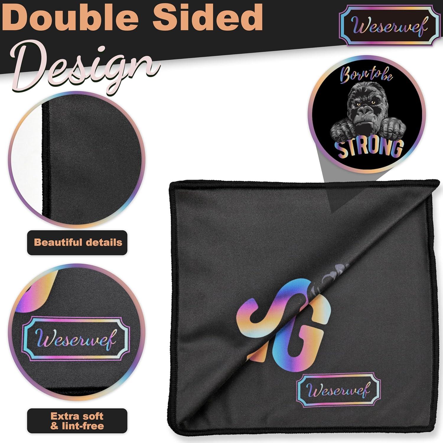 Paño de limpieza WESERWEF 30x30 cm microfibra premium