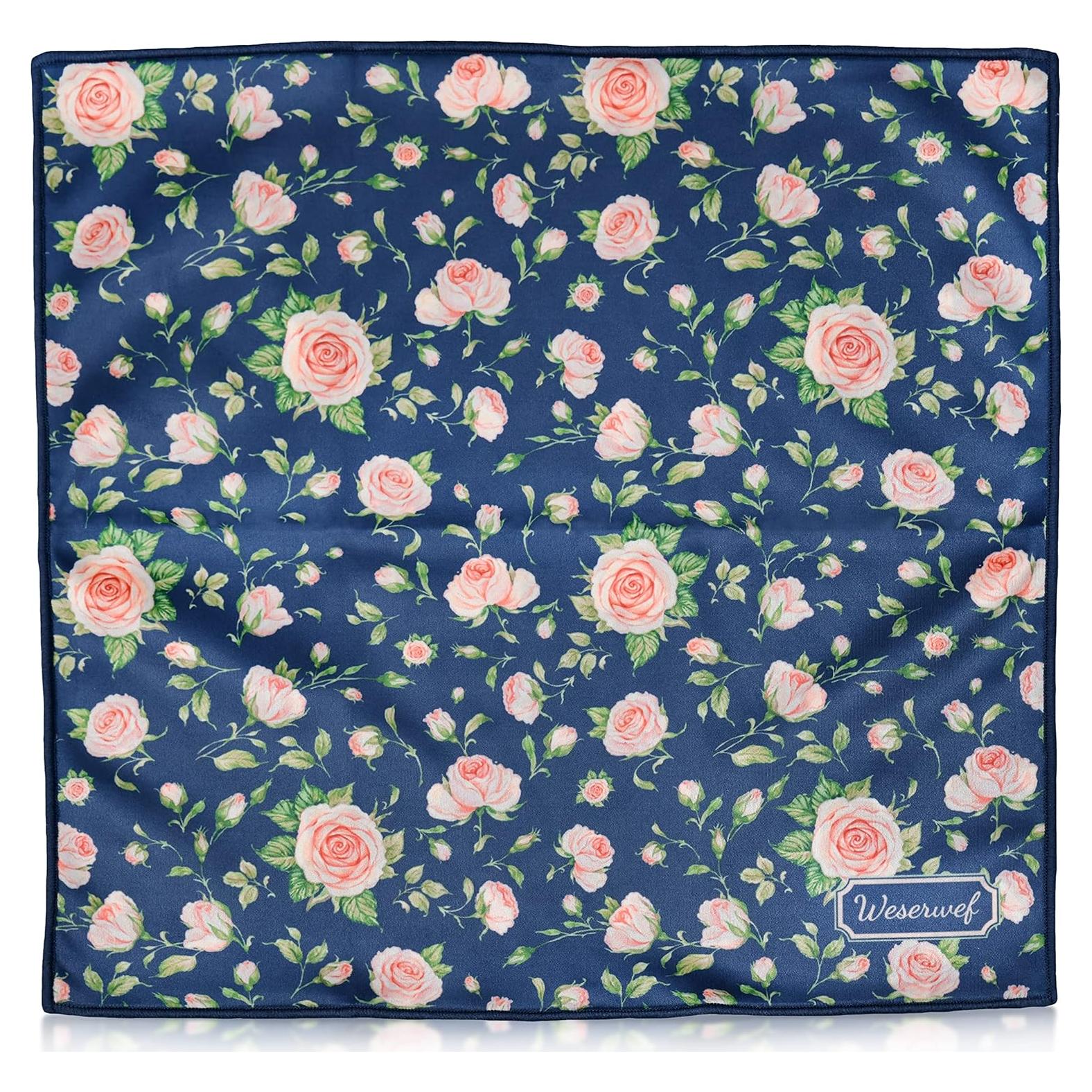 Paño de limpieza WESERWEF 30x30 cm microfibra rosa