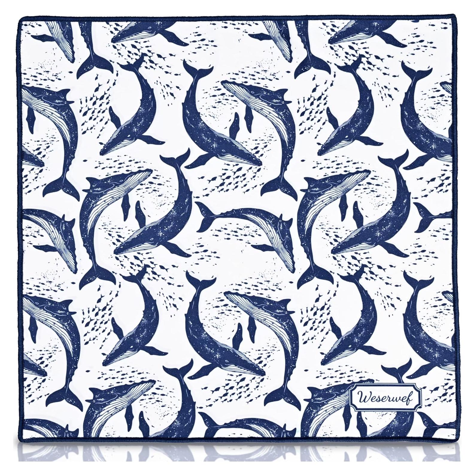 Paño de limpieza WESERWEF 30x30 cm microfibra sin rayas