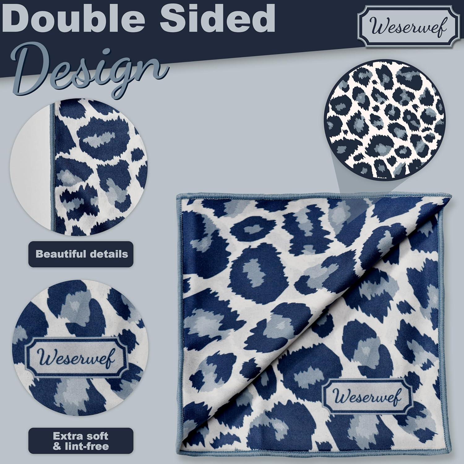 Paño de limpieza WESERWEF 30x30 cm microfibra premium