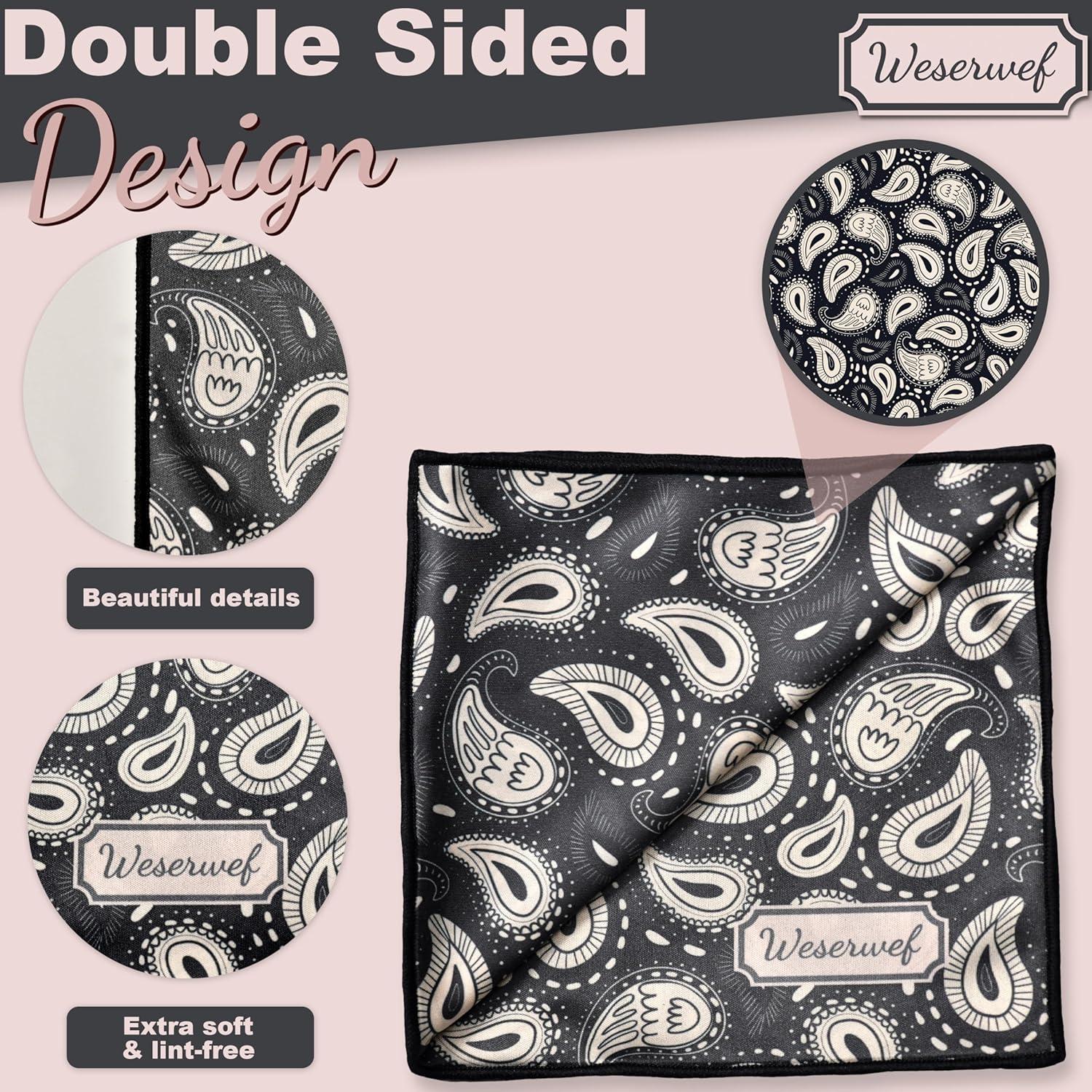 Paño de limpieza WESERWEF 30x30 cm microfibra premium