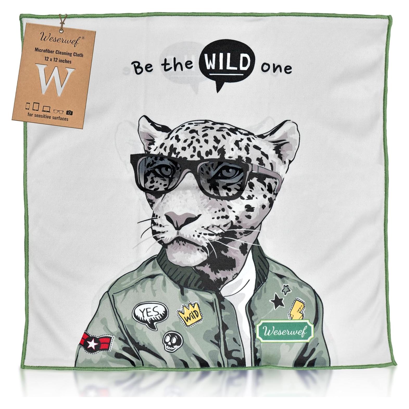 Paño de limpieza microfibra WESERWEF 30x30 cm ultra suave