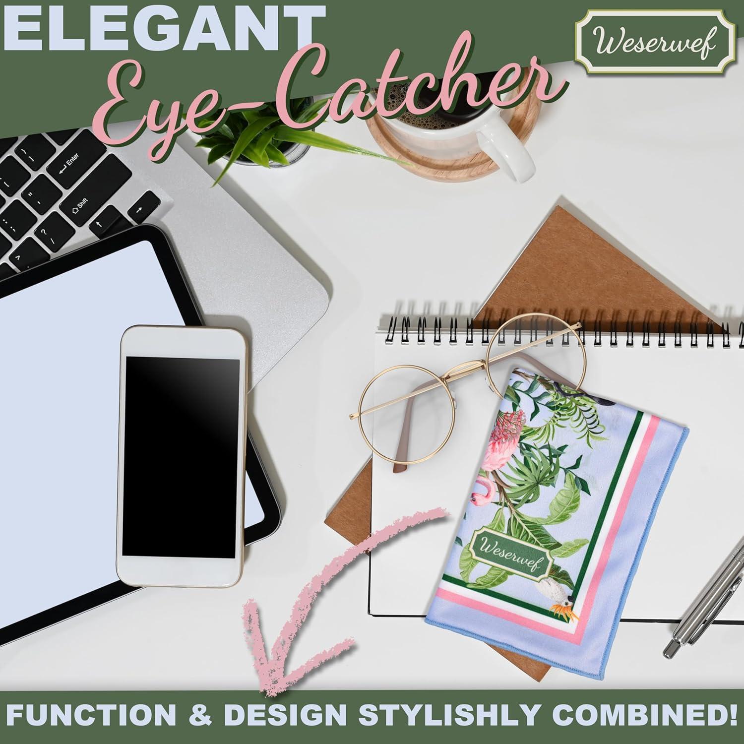 Paño de limpieza WESERWEF 30x30 cm microfibra premium