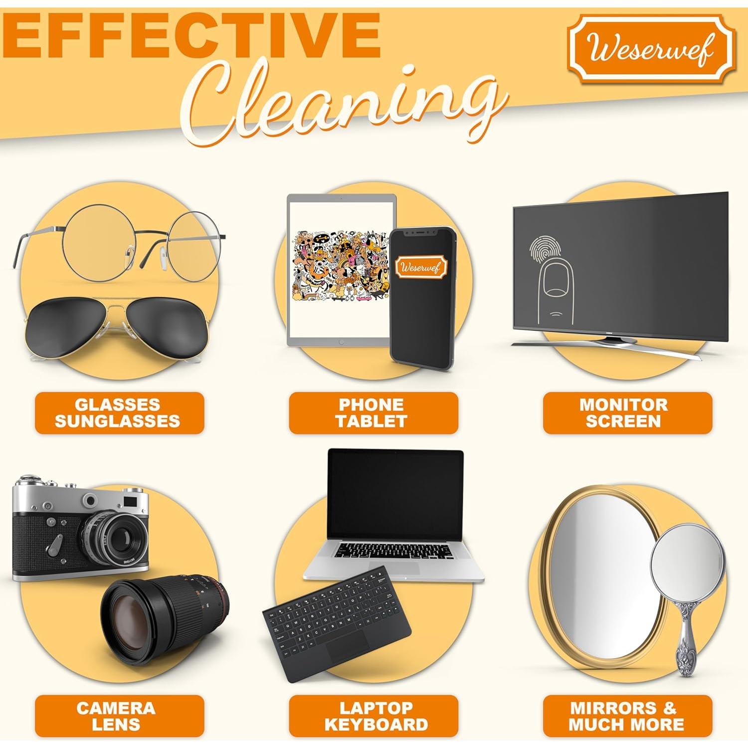 Paño de limpieza WESERWEF - Microfibra 30x30 cm Perros