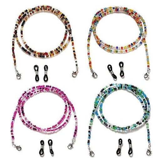 Soporte de Cadenas para Gafas Newchangxing1 con Perlas 70 cm