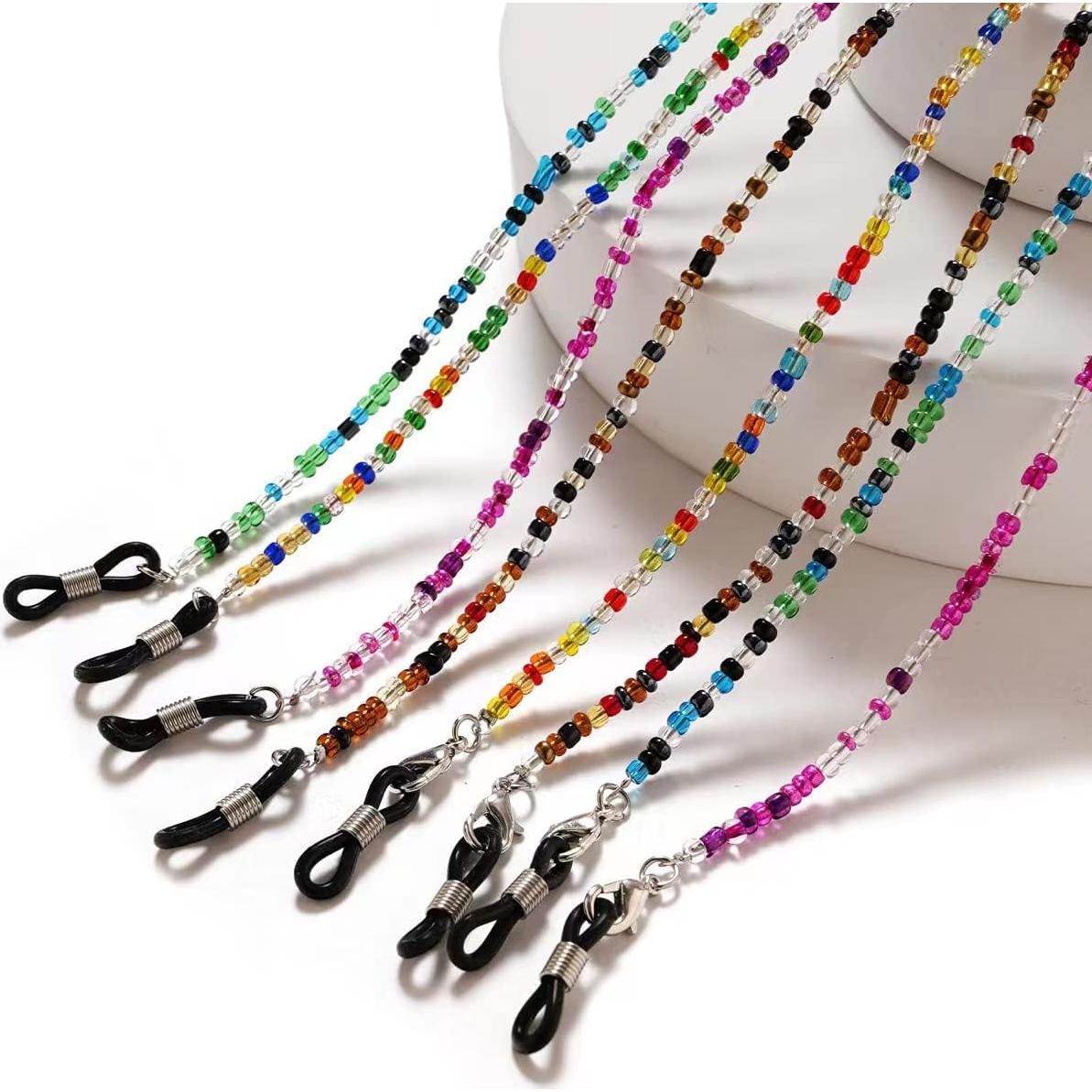 Soporte de Cadenas para Gafas Newchangxing1 con Perlas 70 cm