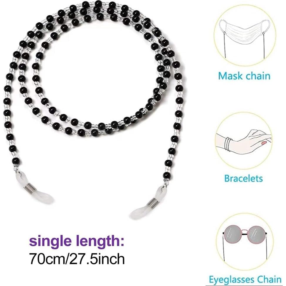 Soporte de Gafas con Cuentas Newchangxing1 para Mujeres