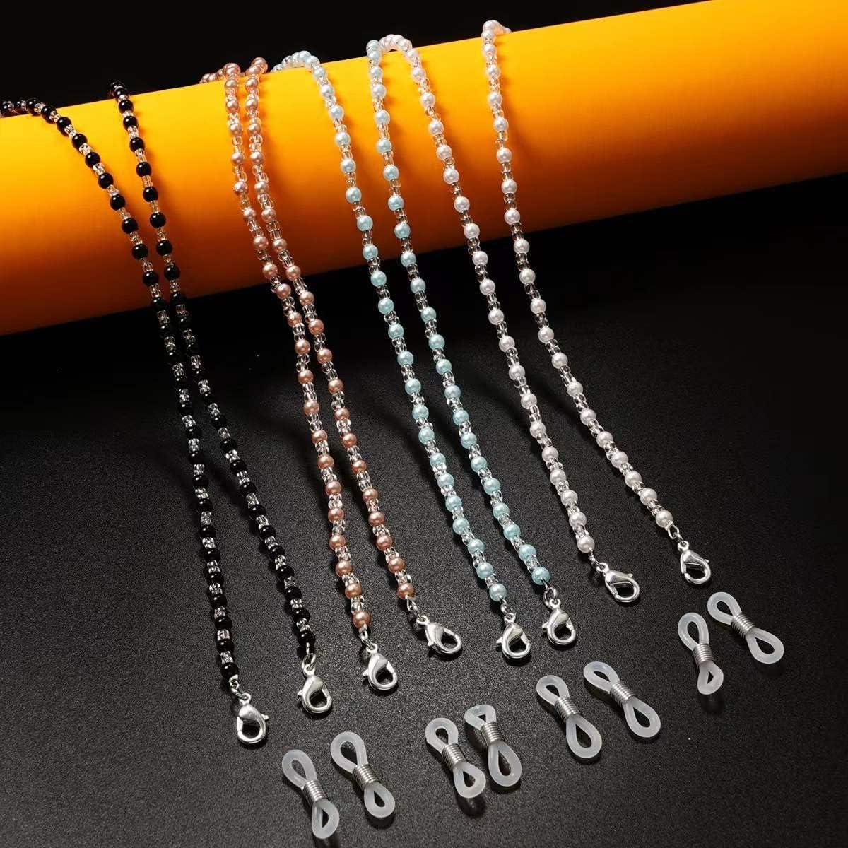 Soporte de Gafas con Cuentas Newchangxing1 para Mujeres