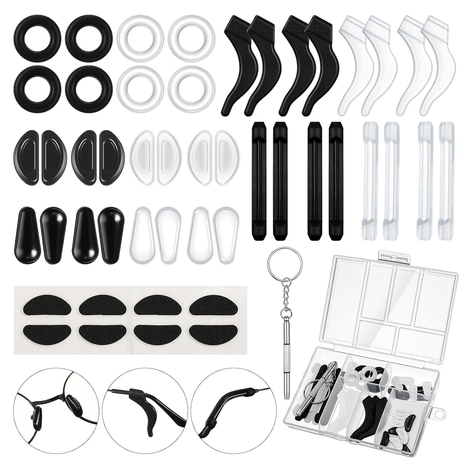 Konohan 50 Pcs Accesorios para Gafas Multicolor