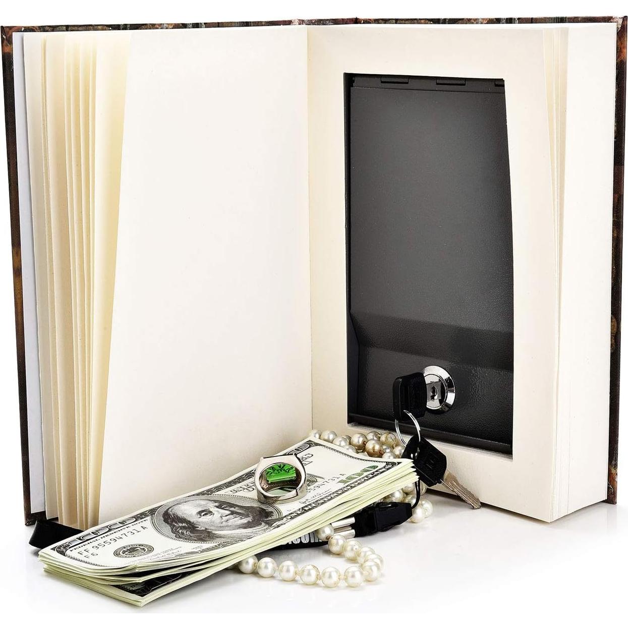 Caja Fuerte Secreta Portátil wishacc - Libro Hueco 0.74kg