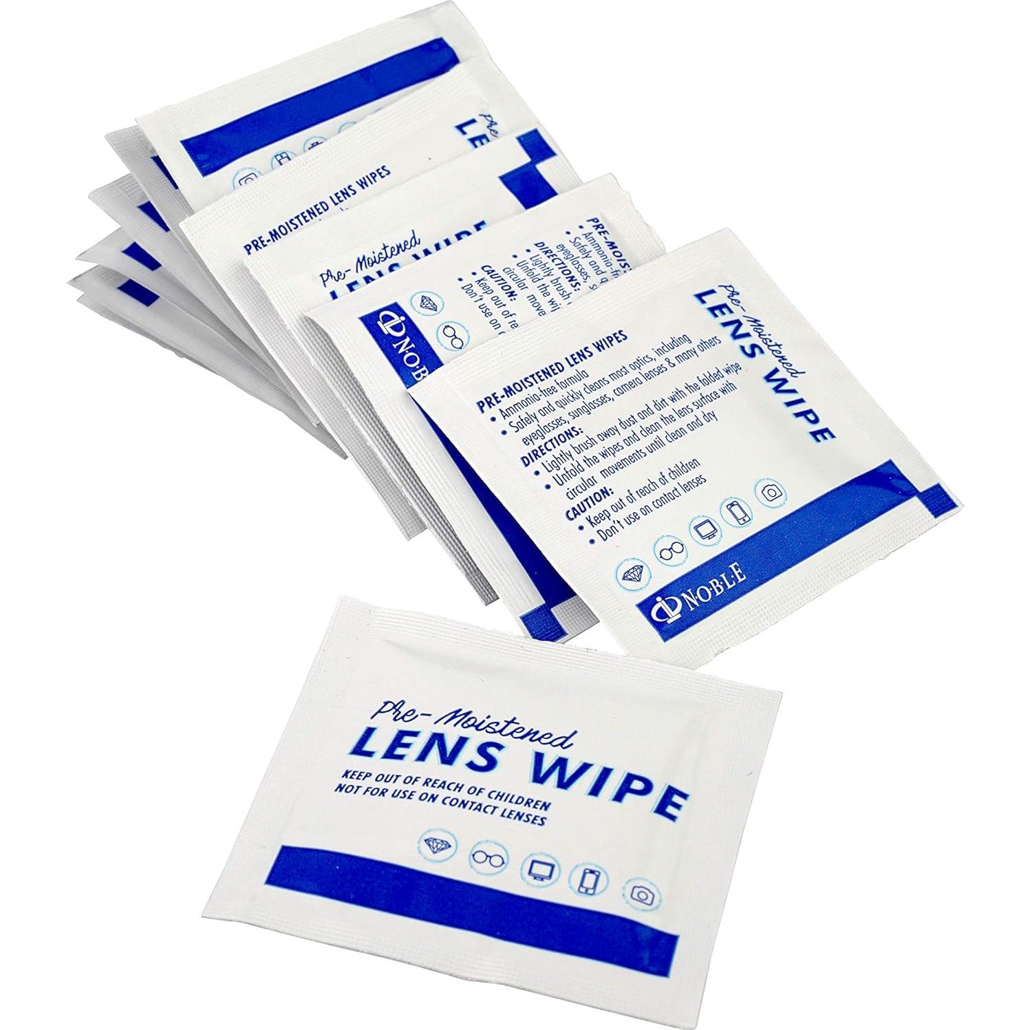 Toallitas de limpieza para lentes Noble 30 unidades